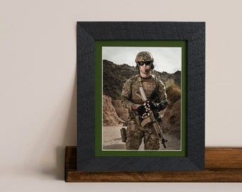 Military Picture Frame Thin Green Line Photo Frames Army Navy Airforce Marines