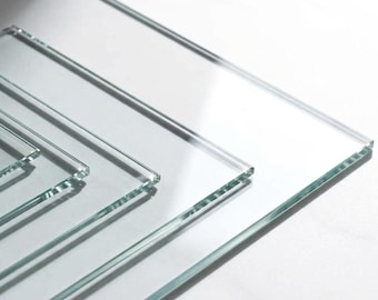 Custom Cut Glass for Frames – Clear or Anti-Glare Glass Available, Any Size, 2.99 Deposit for Quote