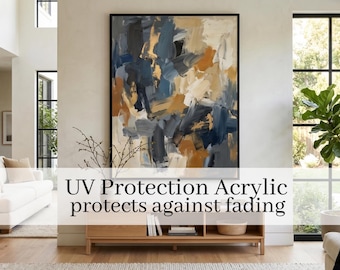 UV Protection Acrylic Sheet Cut to Size, Conservation Plexiglass for Artwork and Photos, Custom Frame Acrylic to Prevent Fading