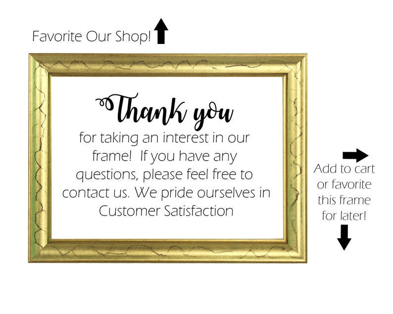 Square Picture Frame Small Walnut Frame With Gold Pin Stripes