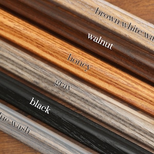 Real Wood Frames, Custom Size Picture Frames, Photo Frame for Wall Gallery, Solid Wood Framing, Made In The USA