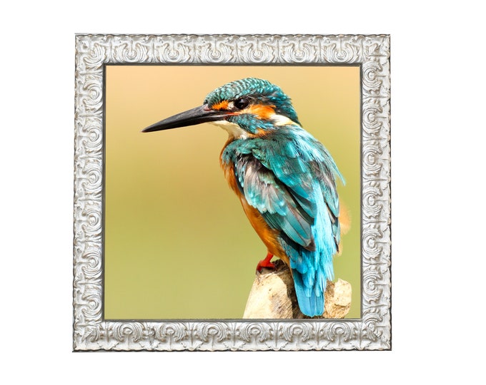 Vintage Antique Silver Picture Frame, Ornate Silver Leaf Photo Frame