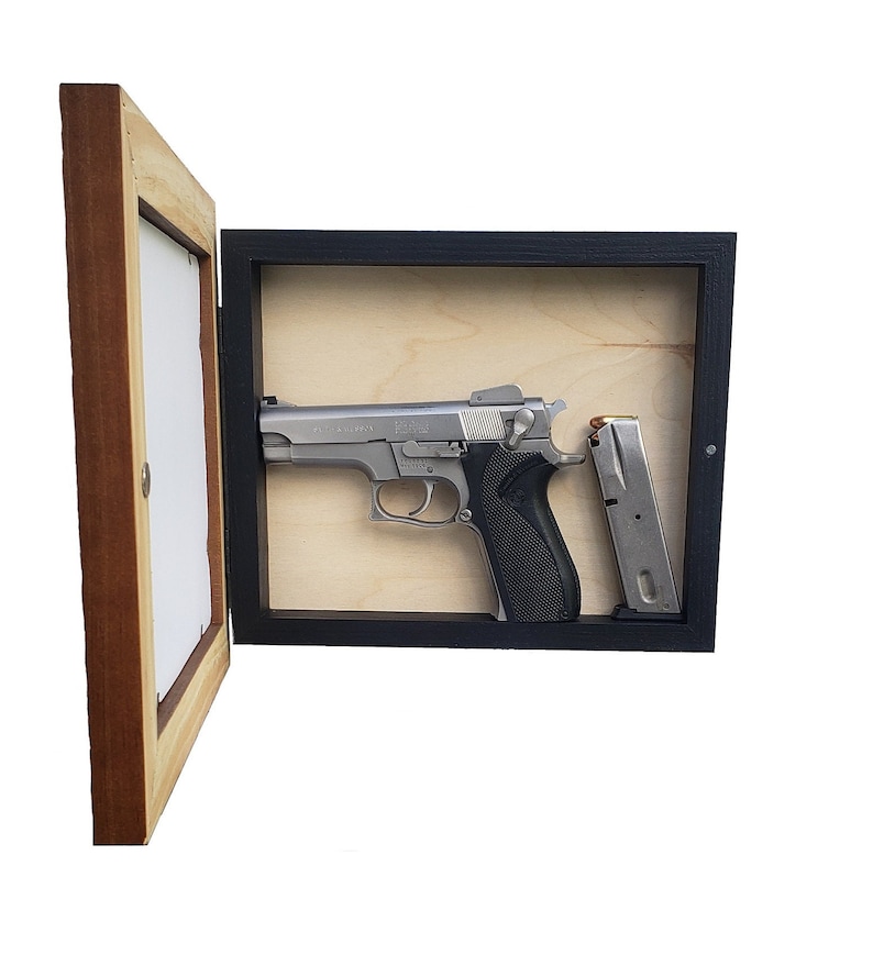 Handgun Concealment Picture Frame for Firearms Pistol Hand Etsy