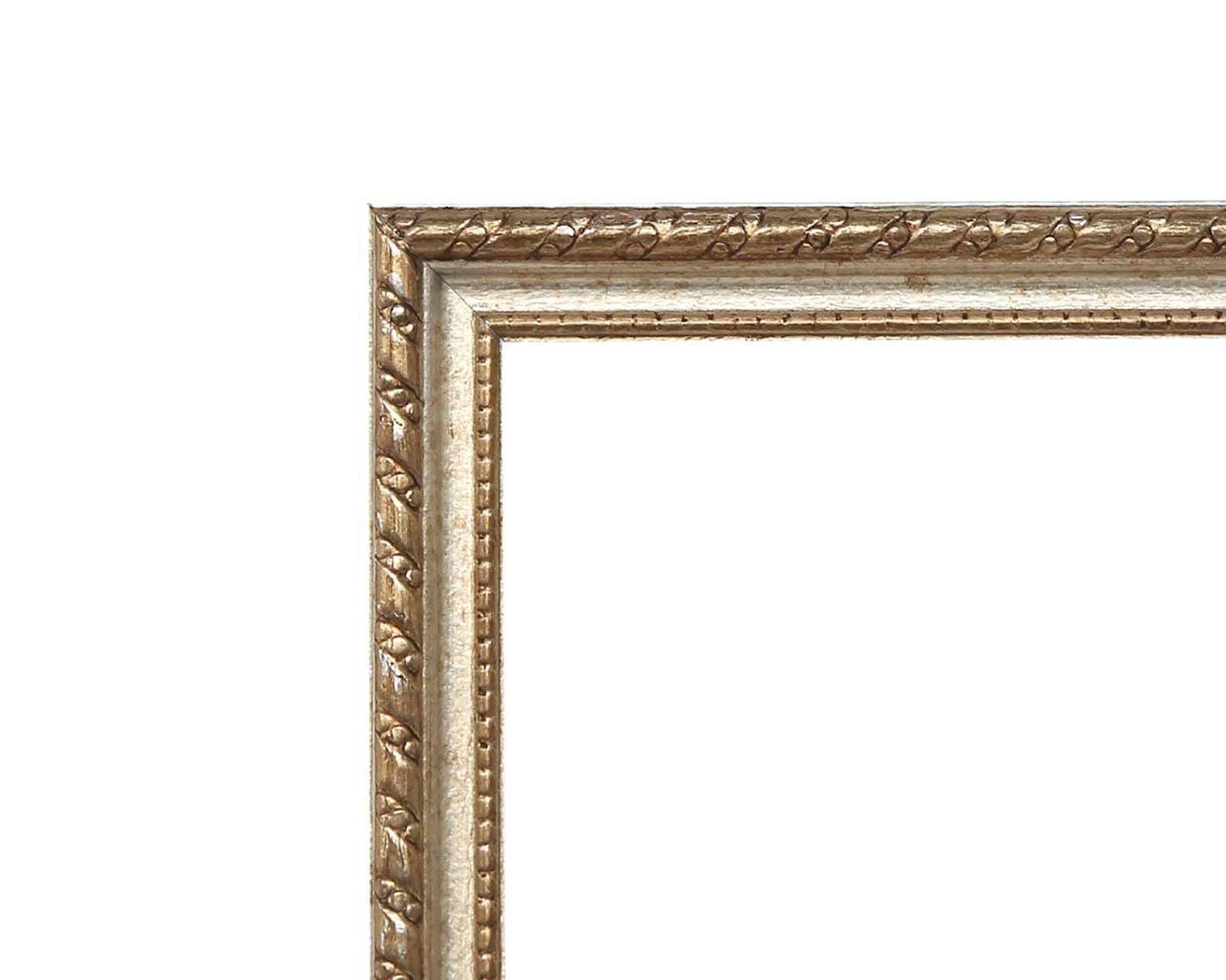 Silver and Gold Picture Frame Small Rope Frame - Etsy