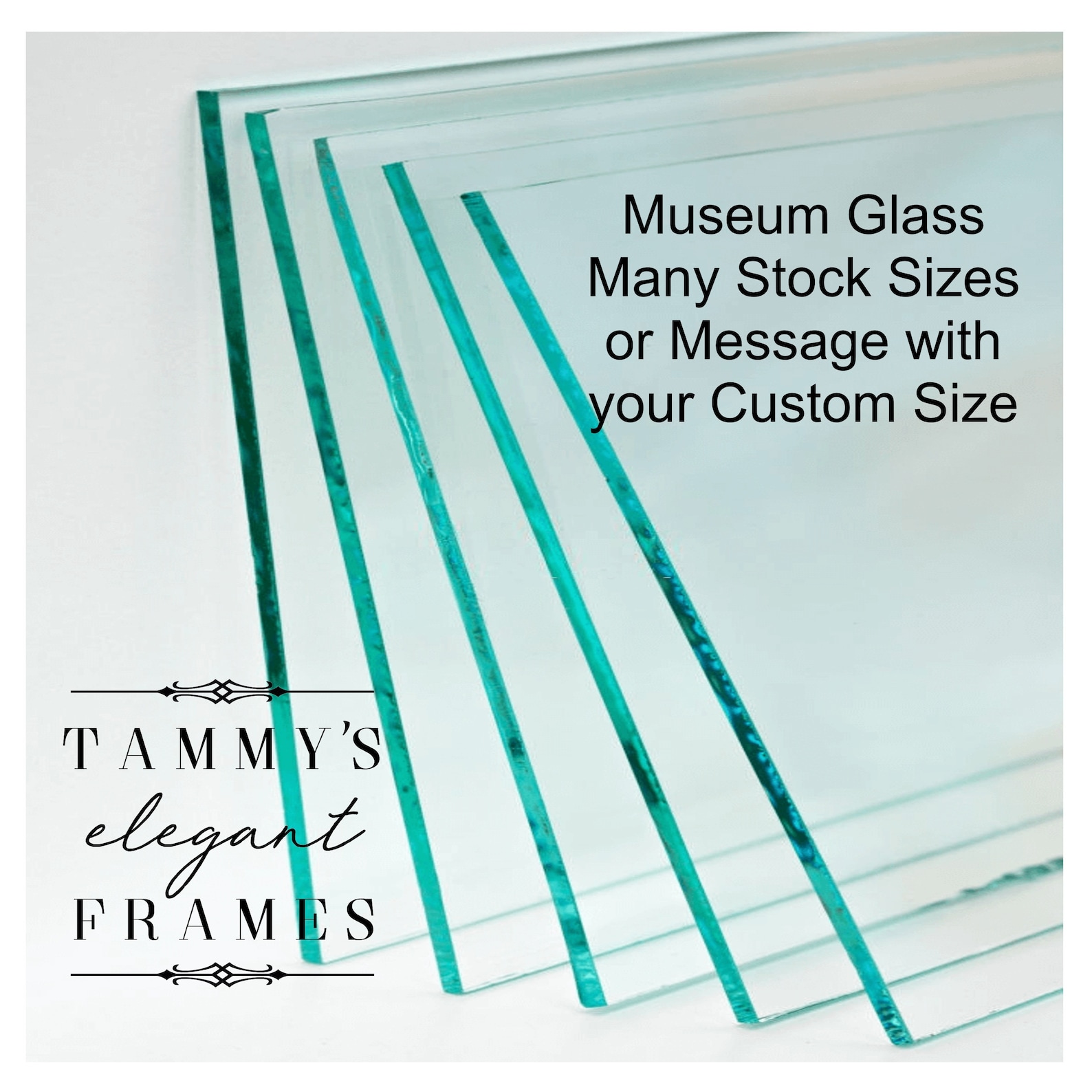 Museum Glass Cherish Your Valuable Home Décor Custom Cut any size Anti Reflection Picture Frame Glass Protect Valuable Artwork and Photos