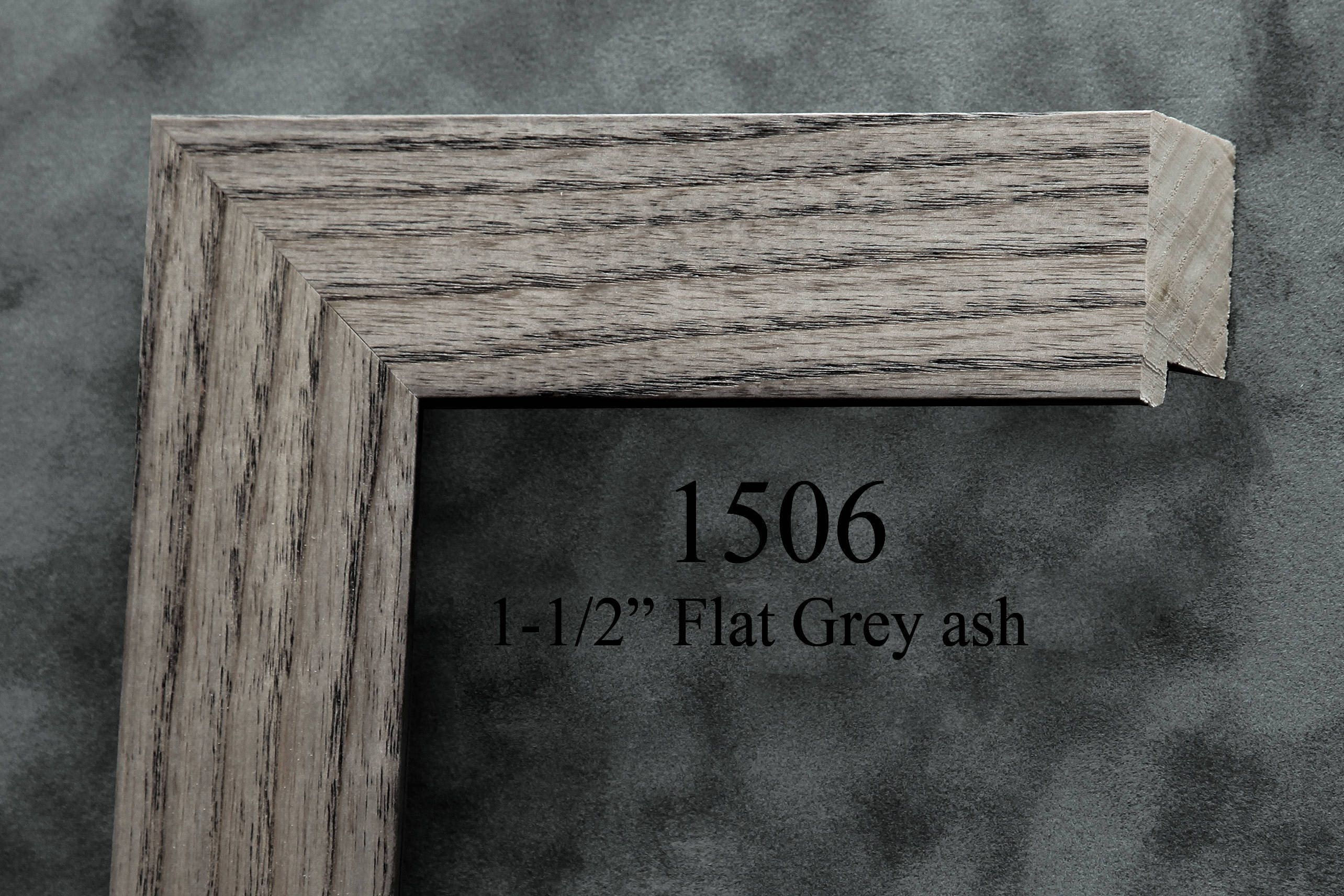 Flat Gray Decor Ash Picture Frame Genuine Ash Handmade Hand Etsy