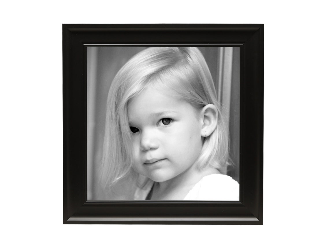 Black Photo Frame, 12 X 12 Square Picture Frame Etsy