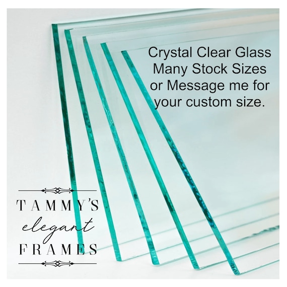 Crystal Clear Glass Sheets Protect Valuable Artwork and Photos