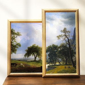 Modern Gold Frames for Artwork Wedding Photos Family Portraits Thin Gold Picture Frames