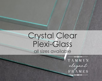 3-Pack Clear Acrylic Sheets - 6x8 Inches, 1mm Thick Shatter-Resistant Plexiglass - View #11