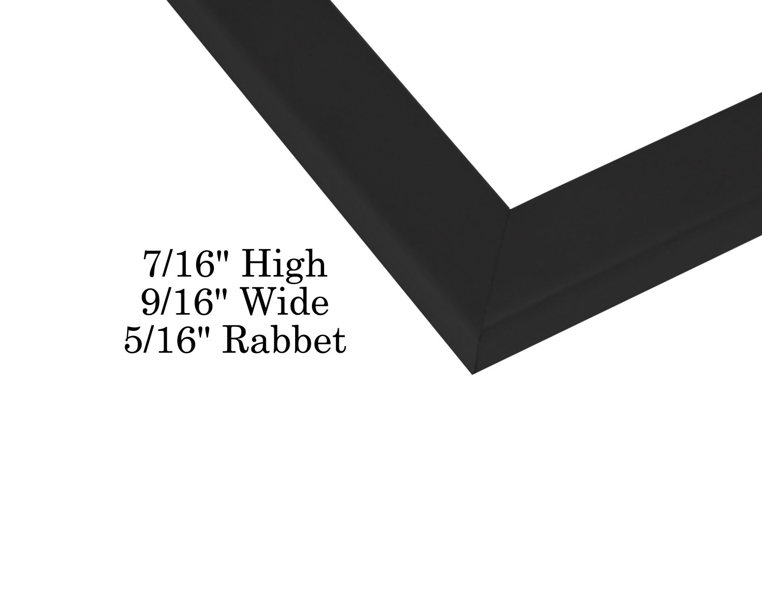 Table Top Frame Handmade Black Wood Frame Black Easel Back Etsy