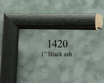 Black Frame, Farmhouse Decor Picture Frame, Ash Wood Picture Frame Handmade 4x6,5x5,5x7,8x8,8x10,9x12,10x10,11x14,12x12,12x16,14x18,16x20