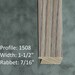 Flat Blue Wash Ash Picture Frame Handmade Home Decor Hand Polished ...