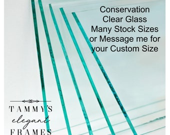 Conservation Glass Enhance Your Home Décor Custom Cut any size Conservation Picture Frame glass Protect Valuable Artwork Photos and Diplomas