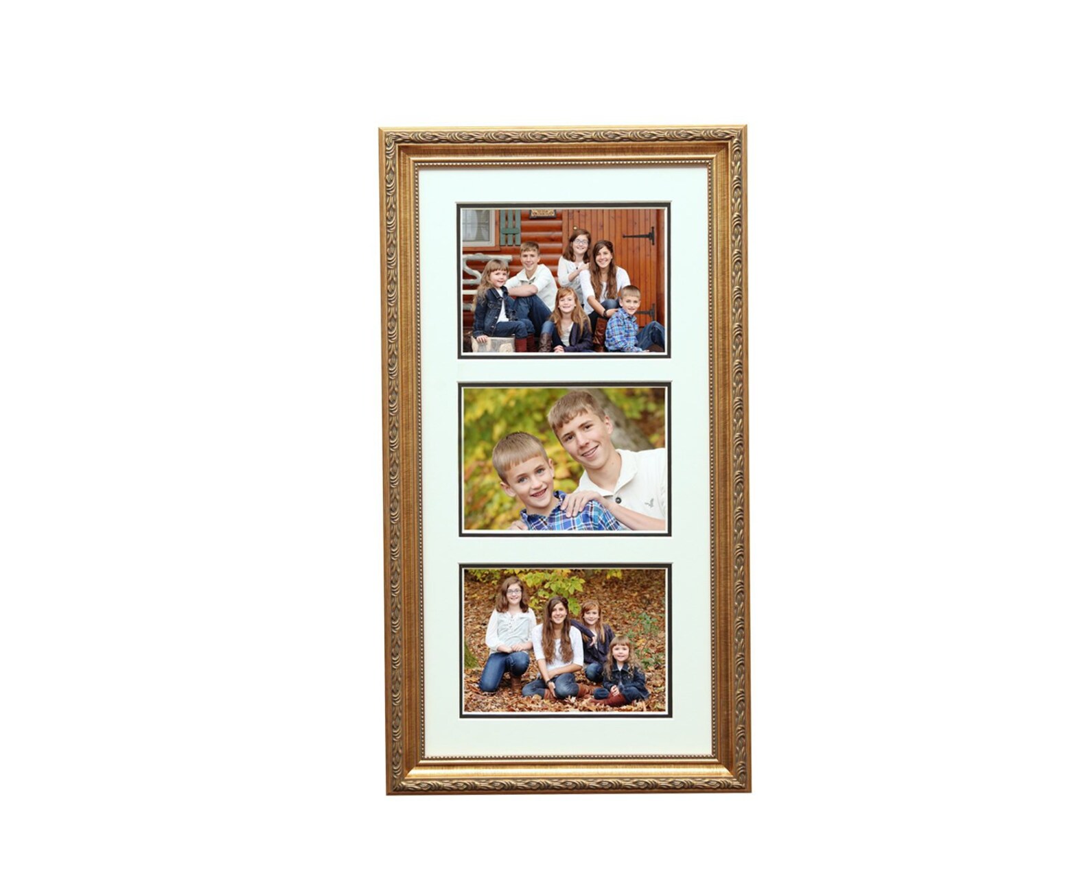 Photo Frame Collage Gold Picture Frame 10x20 Frame Etsy