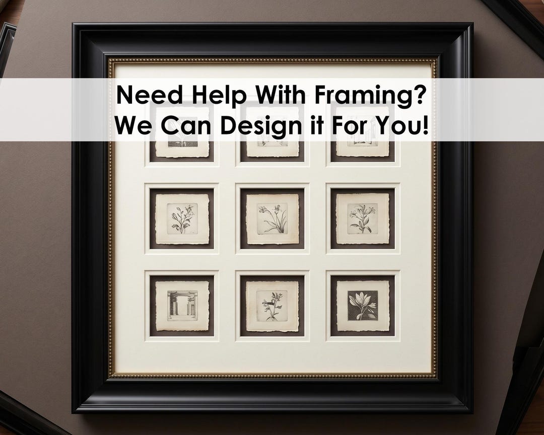 Custom Frame Design Service | Not Sure How to Frame It? We Design It ...