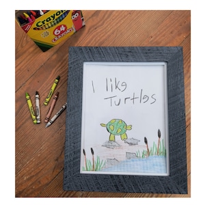 Perfect Gift for Kids Art EZ Change Frame Kit Picture Frame for display Artwork Children&#39;s art kit for daughter son artist