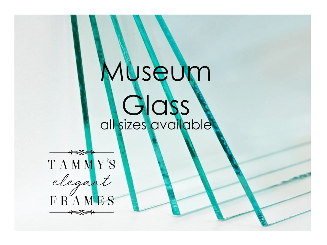 Museum Glass, Nonglare Conservation Museum Glass, UV Blocking Glass