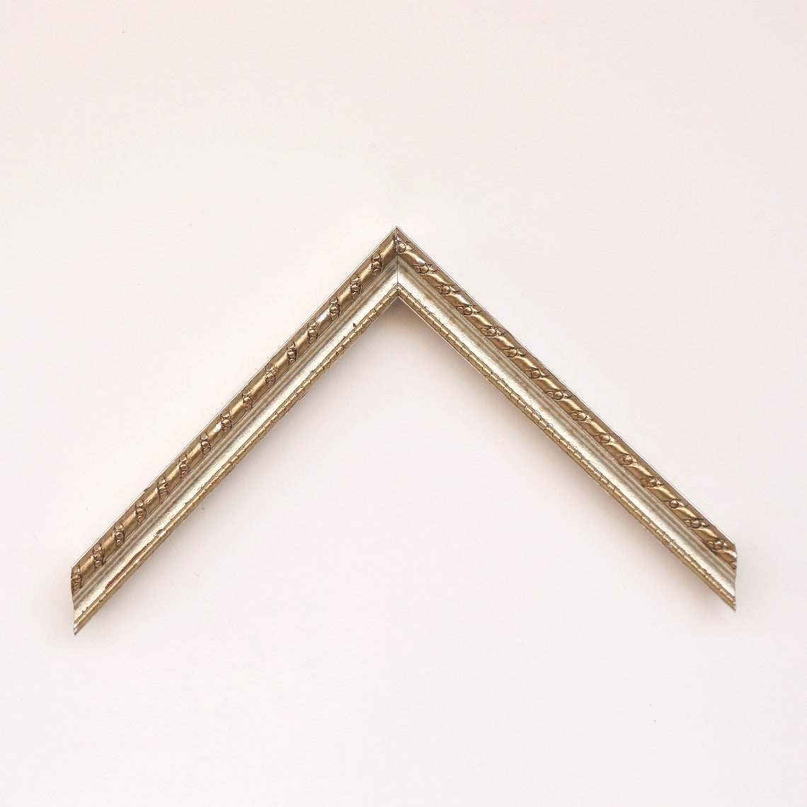 Silver and Gold Picture Frame Small Rope Frame - Etsy