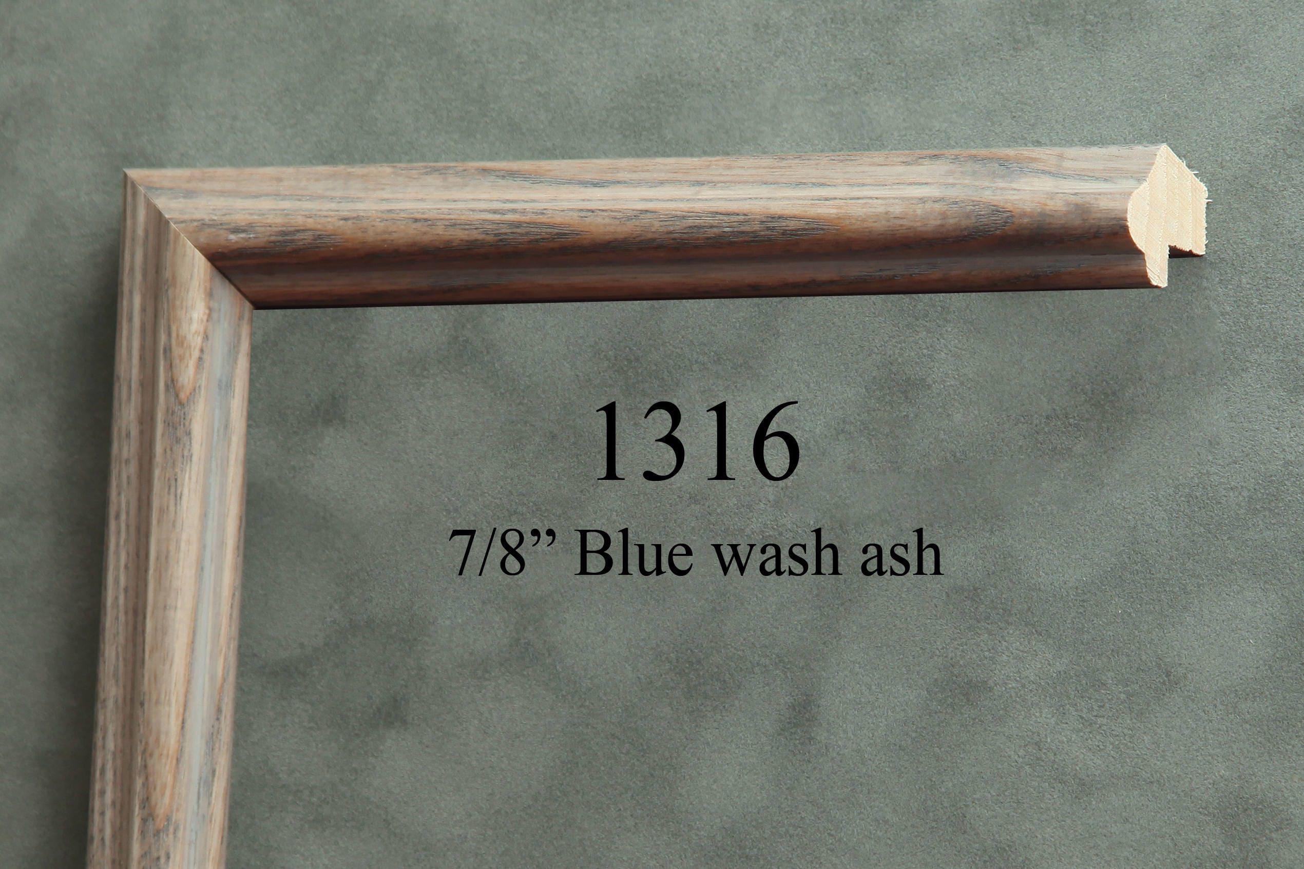 Wall Photo Frame 16''x20''-Distressed Blue Wash