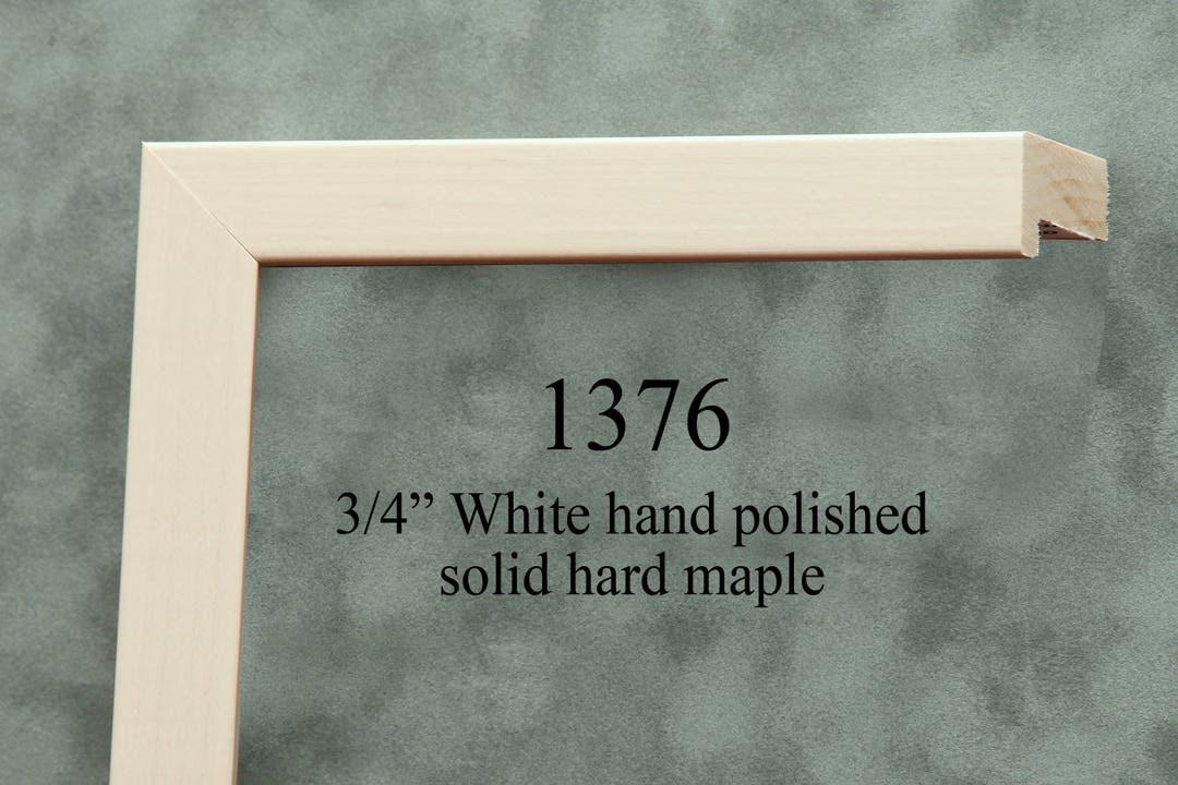 Handmade Decor White Maple Picture Frame Hard Maple Wood Etsy
