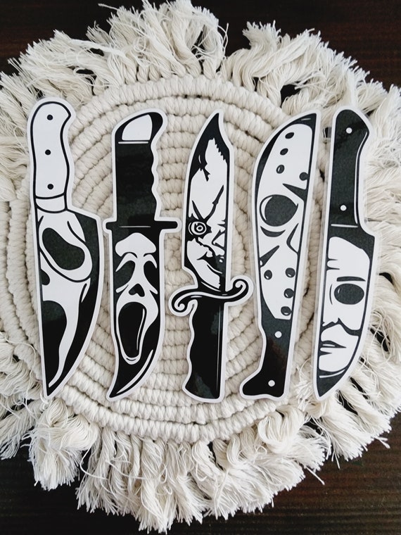 Horror knife Bookmark | Laminated Bookmark | Bookmark | Aesthetic Bookmark