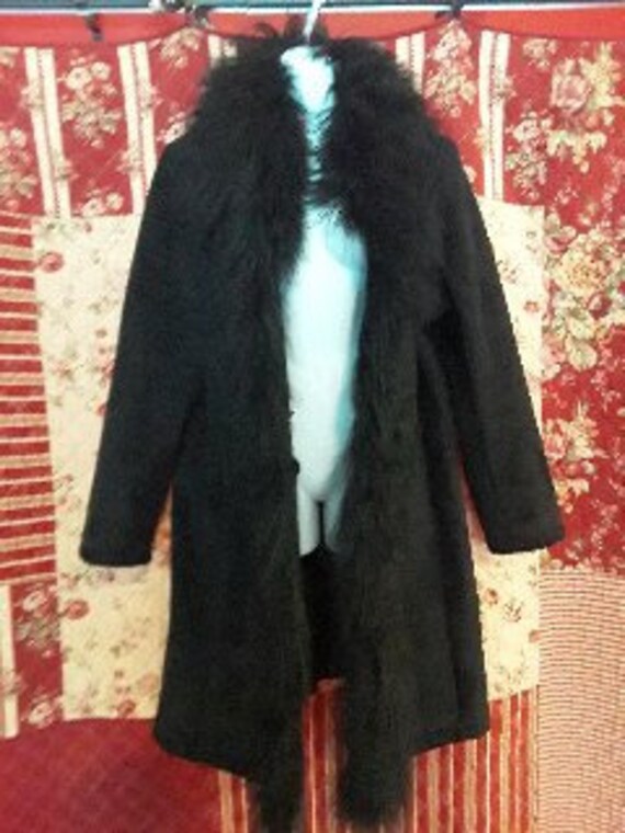 Vintage mohair winter coat