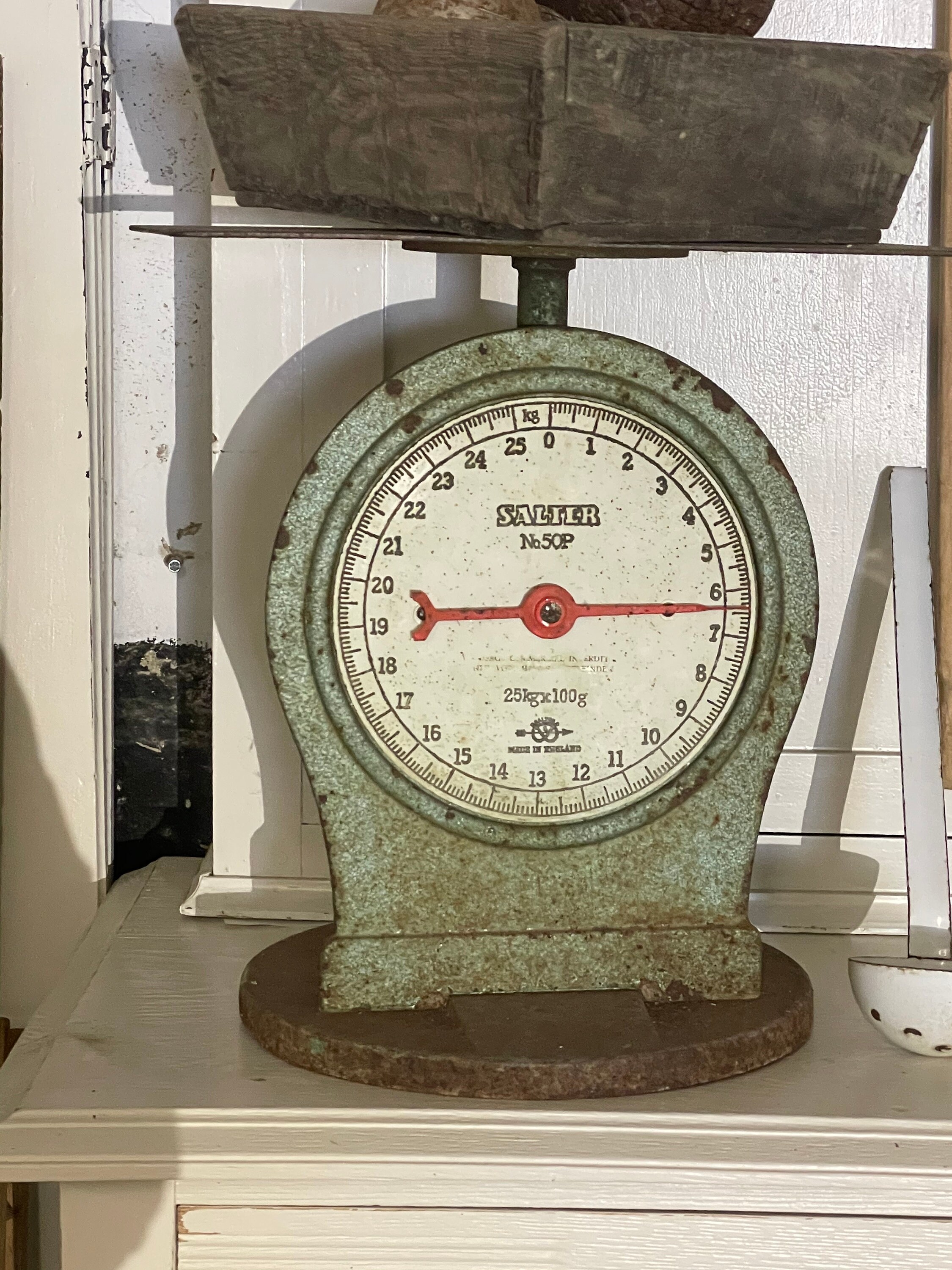 英国イギリスアンティーク ヴィンテージSalter Cookery Scale Antique Scale, Kitchen Scale, Salter, England, Shabby Chic - Etsy