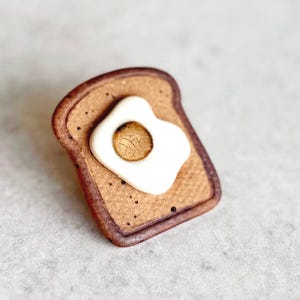 Golden Egg & Toast Pin