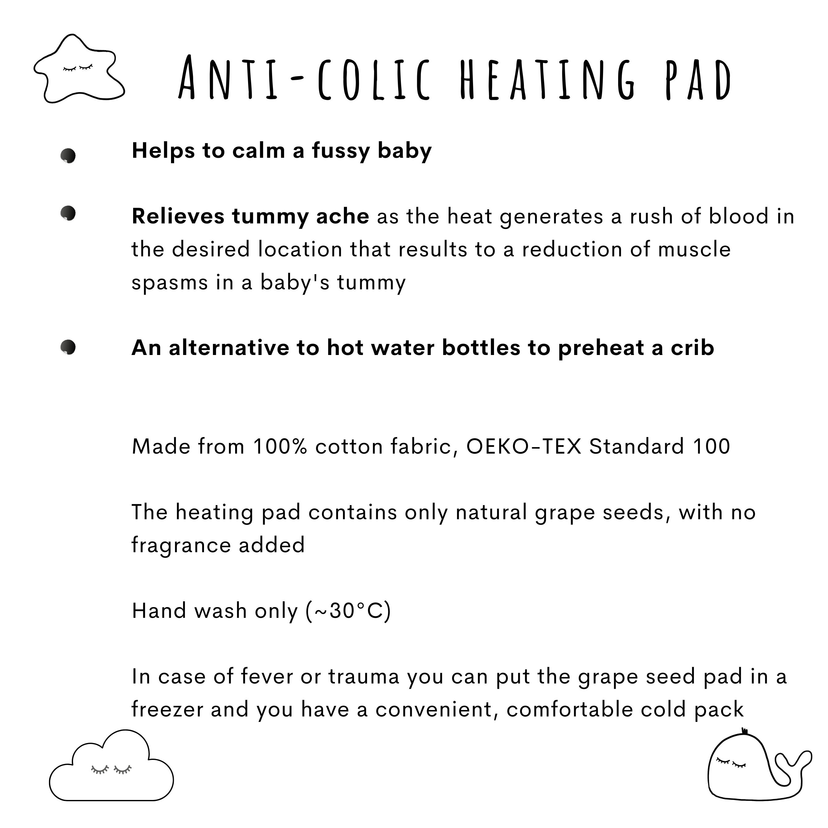 Cute Hot/cold Therapy Grape Seed Pack Eco Microwave Tummy - Etsy Singapore