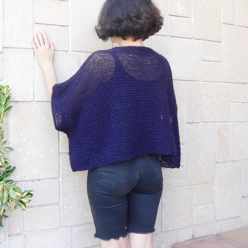 dark purple sweater outfit