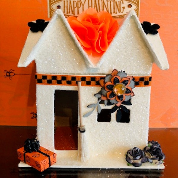 Paper Mache Houses Etsy