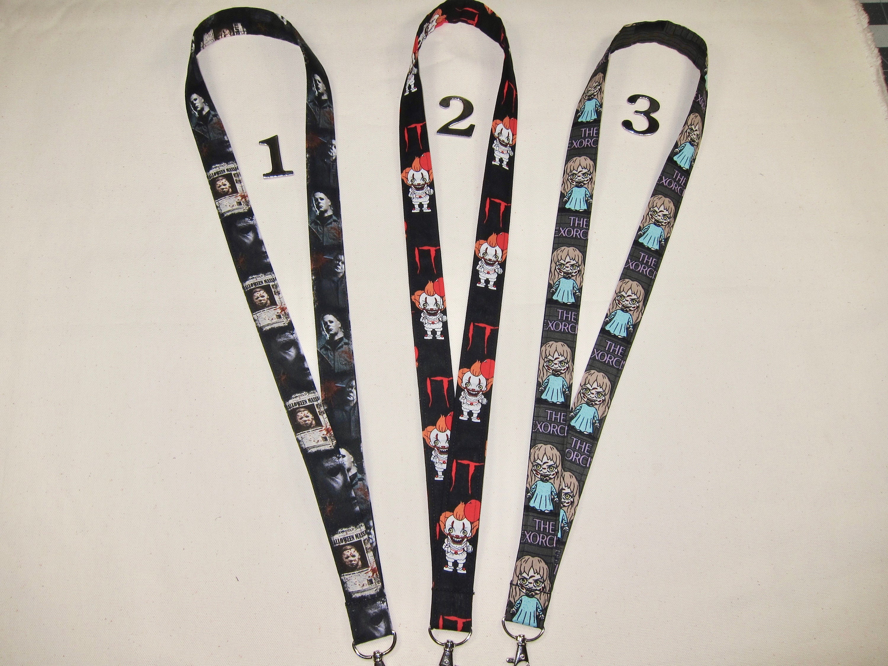 Lanyards Halloween Horror Movies Etsy
