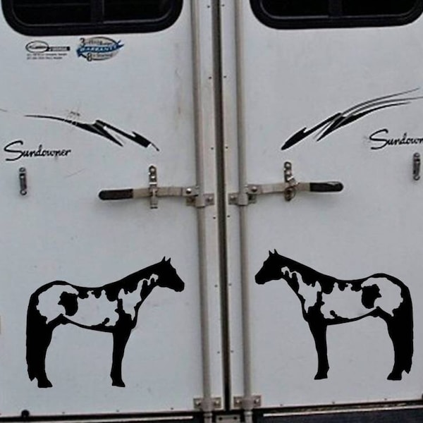 Paint Horse Sticker OS 119 horse Decal pinto horse
