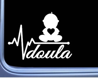 Doula Decal lifeline Baby doula Sticker OS 287 doula gift