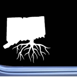 Connecticut Roots M242  Sticker home state Decal