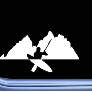 Kayak Decal OS 319 Sticker kayak gift accessories water proof kayaking