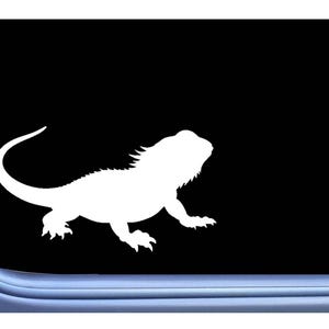 Bearded Dragon Sticker 02 720 vinyl Decal