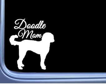 Doodle Mom Sticker dog Decal OS 383 6 inch training vest patch harness goldendoodle labradoodle