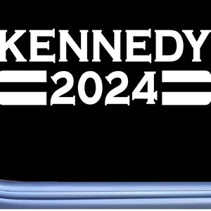 Kennedy Bumper Sticker 2024 Decal OS 482 for president