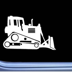 Bulldozer sticker OS 197 vinyl Decal dozer driver