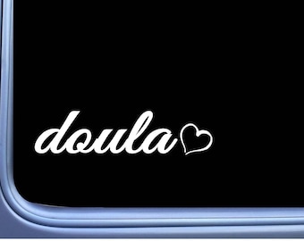 Doula Decal Little Heart doula Sticker OS 284 doula gift