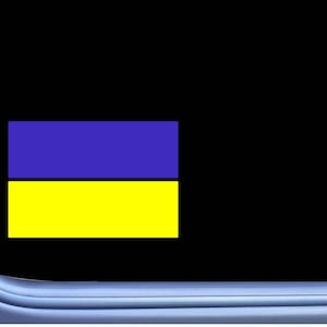 Ukrainian Flag Ukraine Sticker OS 288 country Vinyl Decal Bumper
