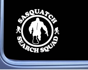 Bigfoot Sticker Search Squad OS 229 Decal sasquatch squatch