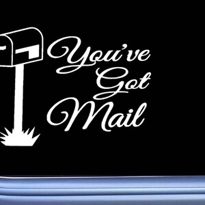 Pegatina para camión con mensaje "Got Mail" OS 169 Pegatina para transportista rural de EE. UU.