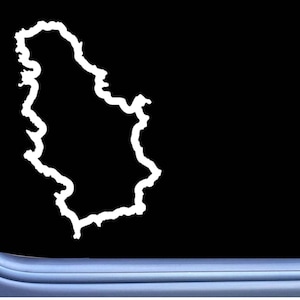 Serbia country sticker OS 296 decal sticker