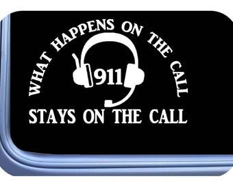 What happens 911 dispatcher Sticker OS 791 dispatch Decal