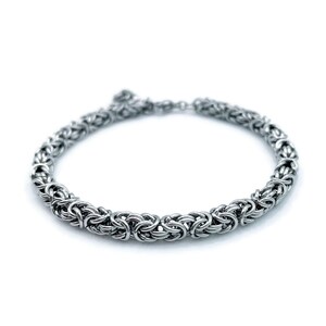 Dainty Stainless Steel Link Bracelet imagem 1