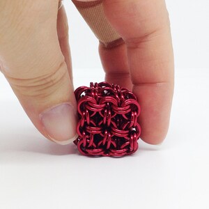 Japanese Cube Tutorial Chainmail Tutorial Japanese 8 in 2 DIY Chainmail Instant Download image 6