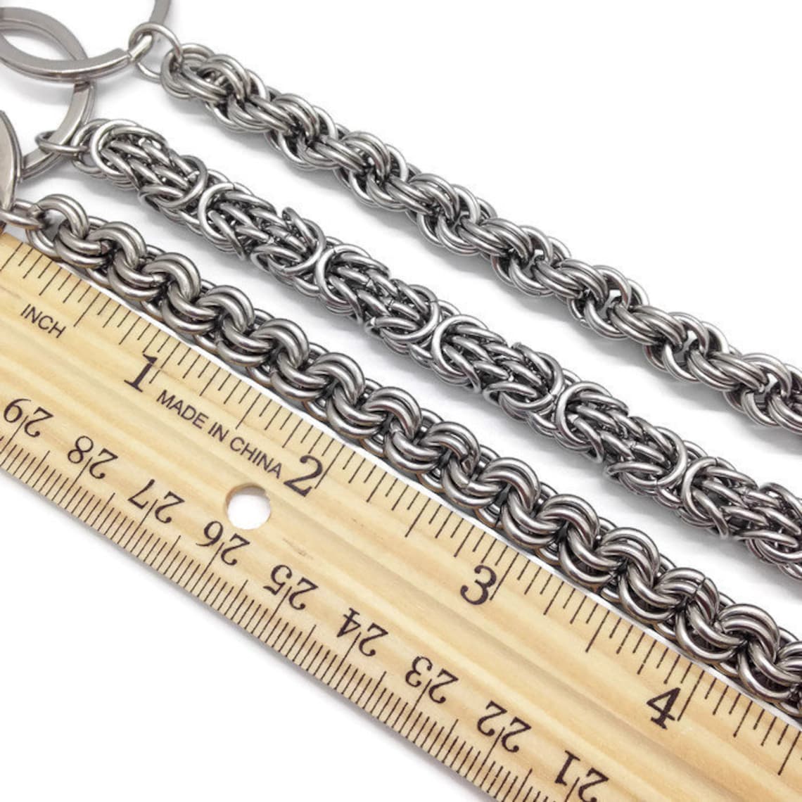 Biker Wallet Chain Men Stainless Steel Wallet Chain Wallet Etsy